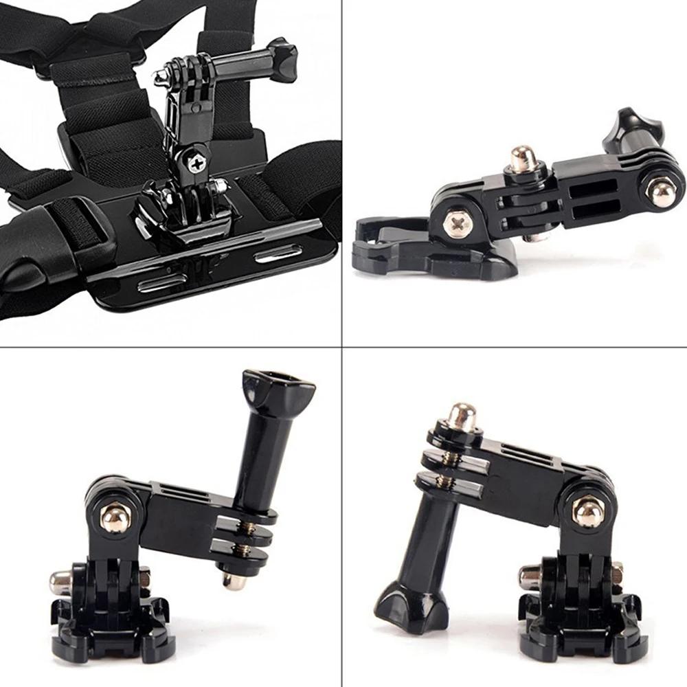 Three-Way Adjustable Pivot Arm Extension Mount For GoPro Hero 12 11 10 9 8 7 Insta360 X4 X3 DJI Osmo Action 4 Camera Accessories