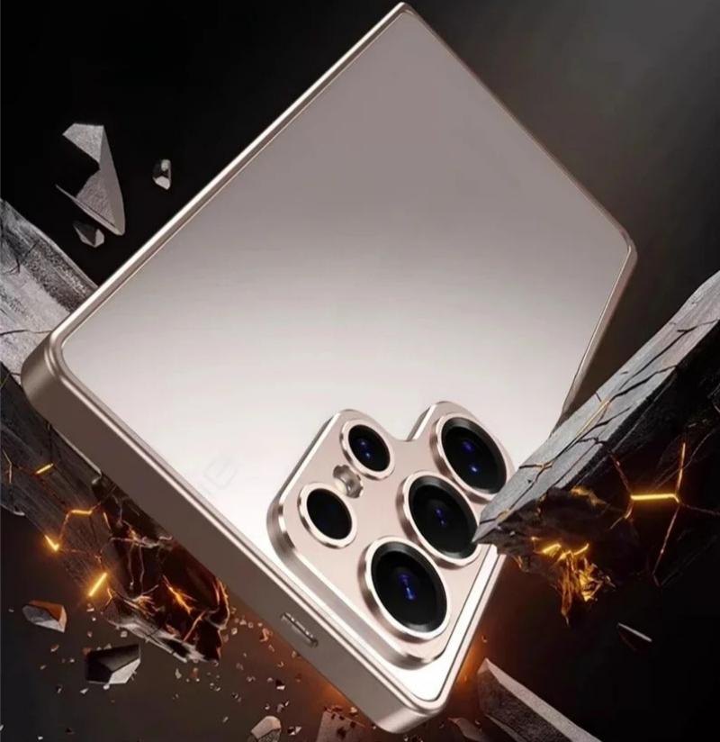 Aluminium Alloy Frame Bumper Case For Samsung Galaxy S26 Ultra Plus S25 Ultra S23Ultra S24Ultra Alloy Metal Lens Protector Cover