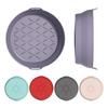 Силиконовый вкладыш для аэрофритюрницы Круглый Квадратный Складной Коврик для выпечки Пищевой Корзина Антипригарный Термостойкий Аксессуары для аэрофритюрницы