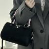 Трендовая сумка High-End Boston Bag Niche Girl Heart Bow Portable Commuter Shoulder Oblique Span Bag