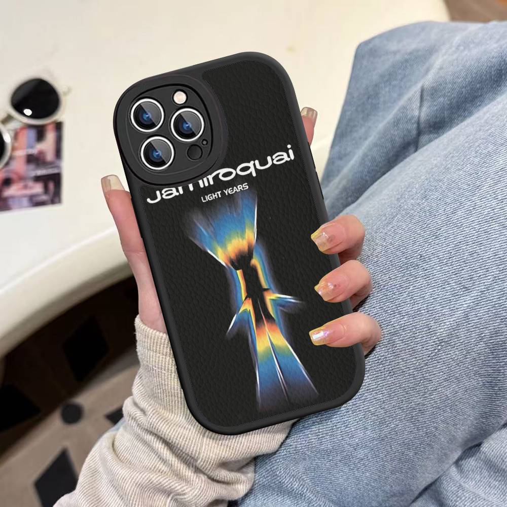 Чехол для телефона Jamiroquai из Rock Band для iPhone 16 15 14 13 12 11 Pro Max Plus Мягкий кожаный чехол