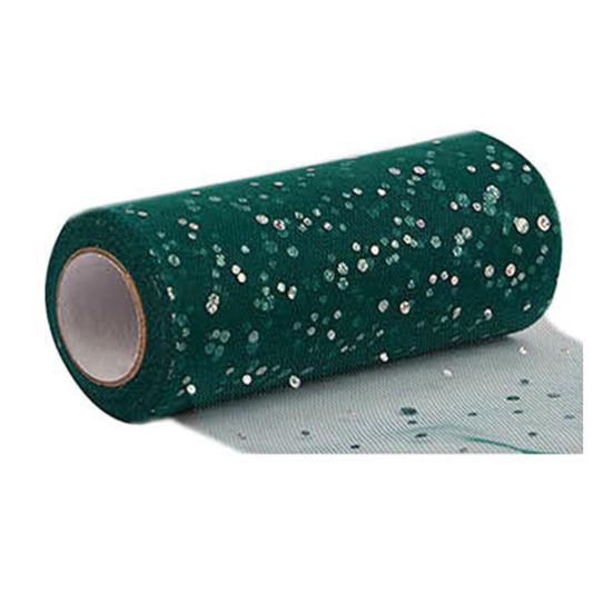 1 рулон блестящей отделочной тюли, рулон без запаха, сетчатая пряжа, украшения для венка, прозрачная лента для помещений