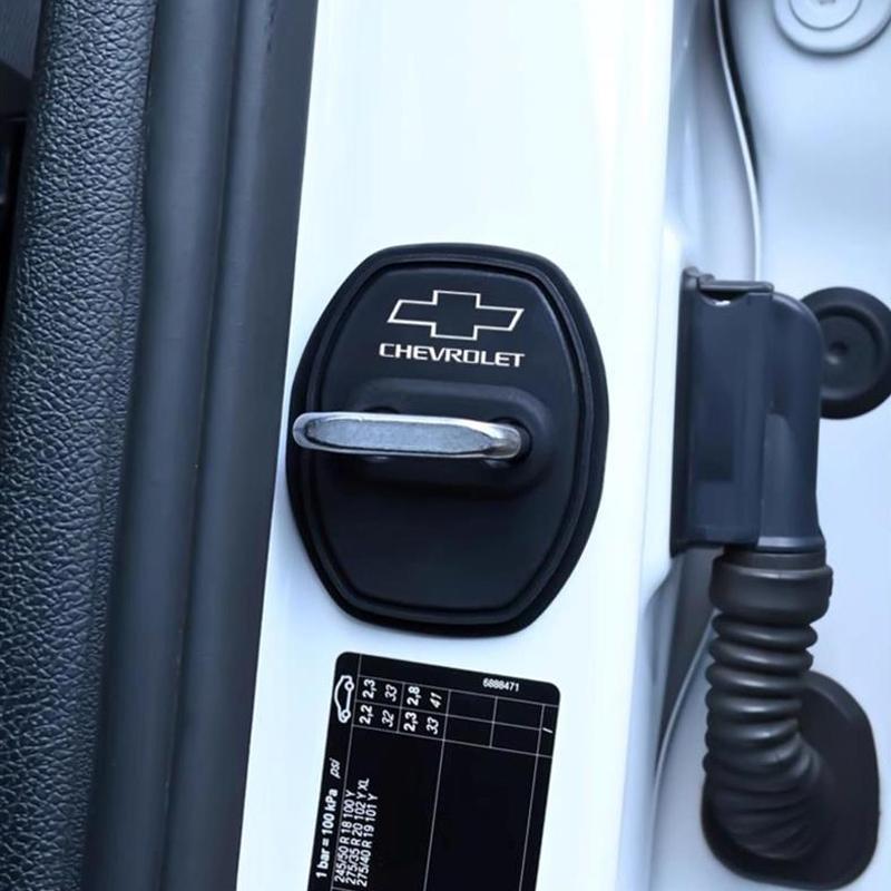 Защитная крышка замка двери автомобиля от столкновений Для Chevrolet Onix Cruze Silverado Impala Equinox Malibu Tahoe Cobalt Camaro Trax