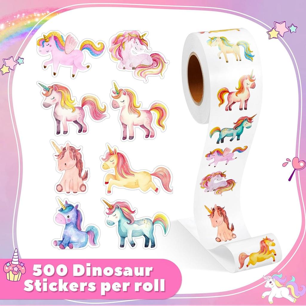 100-500 шт. Высококачественные Мультяшные Высококачественные Животные Высококачественный Единорог Высококачественная Наклейка Молодежь Высококачественная Награда Высококачественная Наклейка