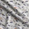 Leaves Print,  Cotton Cambric, Quilting Fabric Sold by The Yard 42 Inch Wide, Medium Weight Cotton Fabric,