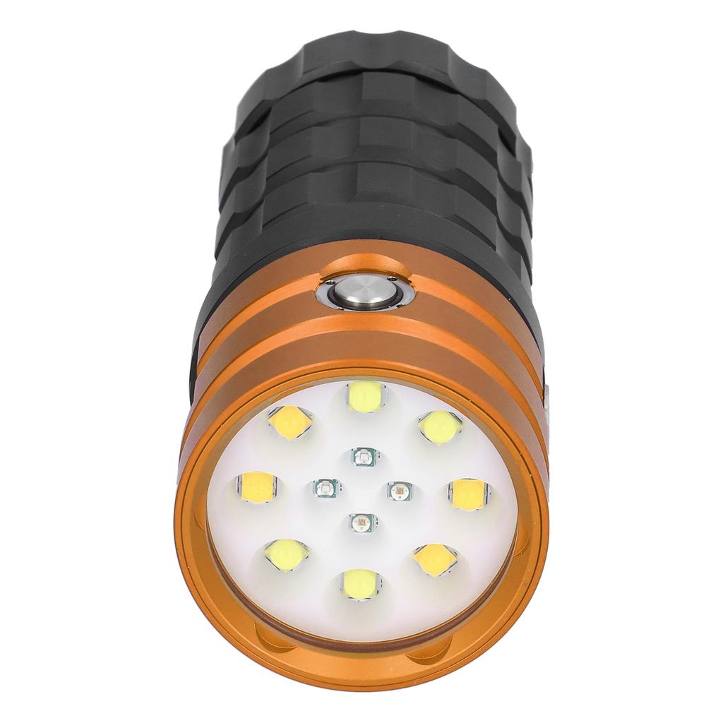 Подводная фотография заполняющий свет 10000LM 12LED профессиональный фонарь для дайвинга на 100 м