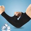 Ice Silk спортивные рукава для езды на велосипеде, защиты от солнца и ультрафиолета, для путешествий, бега, спортзала, фитнеса, прохладного лета, рукава для рук