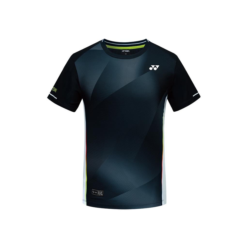 YONEX 253Ts021M Полуночный Черный Мужская Акцентная Линия Игровая Одежда