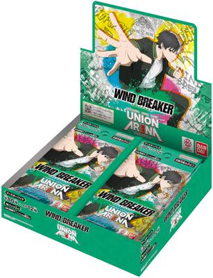 Bandai UNION ARENA Бустерный набор WIND BREAKER [UA38BT] (BOX) 16 упаковок