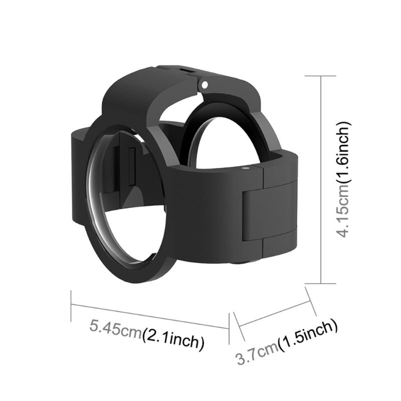 Portable Lens Protector Anti-scratch Lens Guard for 360 Action Camera Dust-proof Protective Cover
