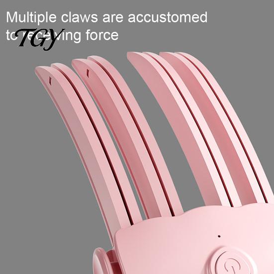 Electric Hair Volumizing Clamp 2Pcs Cordless Heated Volume Clip, Root Lifter Comb for Fine Flat Portable Clip Bangs Styling, USB Rechargeable