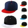 Классическая кепка Snapback Хип-хоп с плоским козырьком Бейсболка Прострочка Тракер Регулируемая