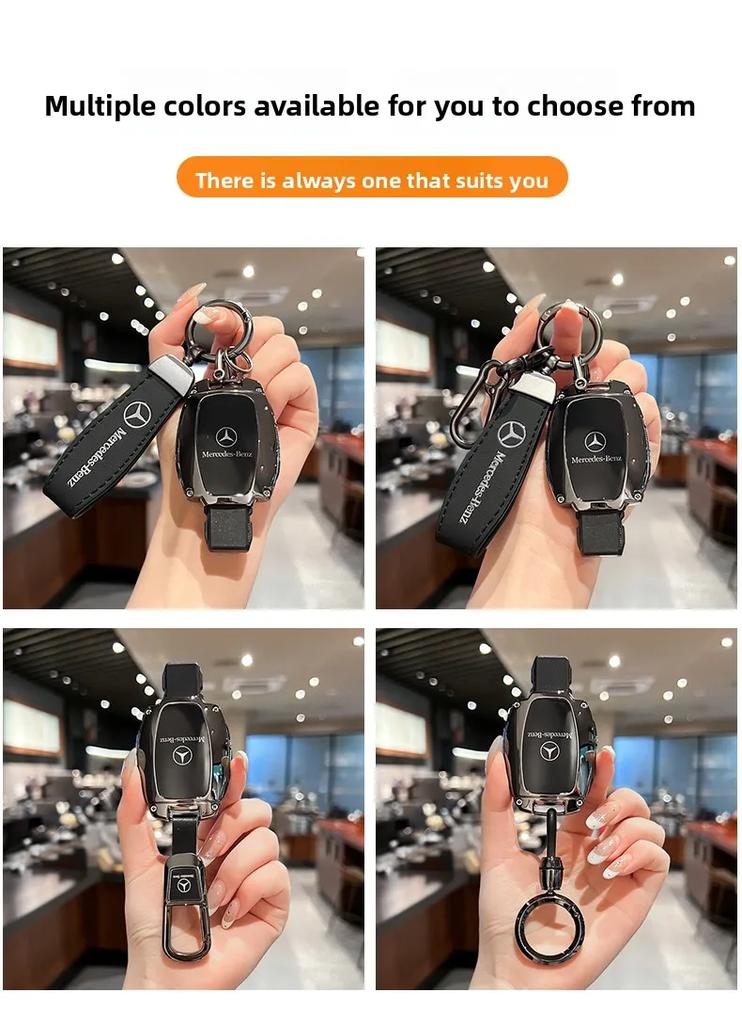 VFO1 Car Key Case Cover for Mercedes Benz A B C E G S Class GLS GLA GLK E200 E400 E63 S350 C260 C300 S400 S500 W204 W212 W176 Kering