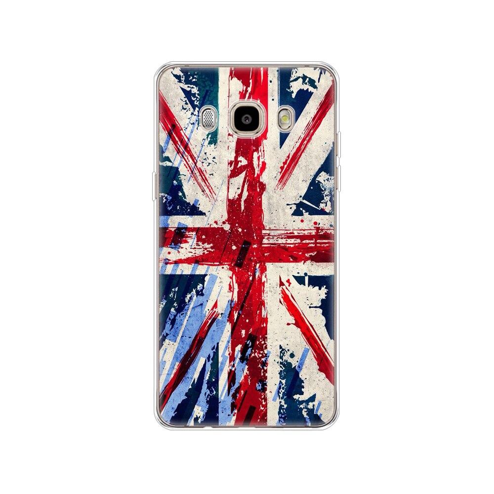 Чехол для Samsung Galaxy J7 J5 2016, чехол J710 510F, чехол для Samsung J7 J5 2016, чехол зима, снег, Рождество