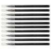10 Pcs Inkless Pencil Black Erasable Reusable Inkless Eternal Pencil With Eraser for Painting Sketching Writing