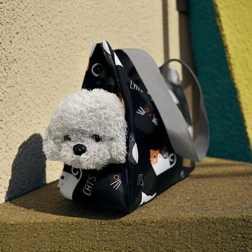 Portable Cat Carrier Bag Oxford Cat Carrying Bag Practical Pet Backpack  Outdoor Travel