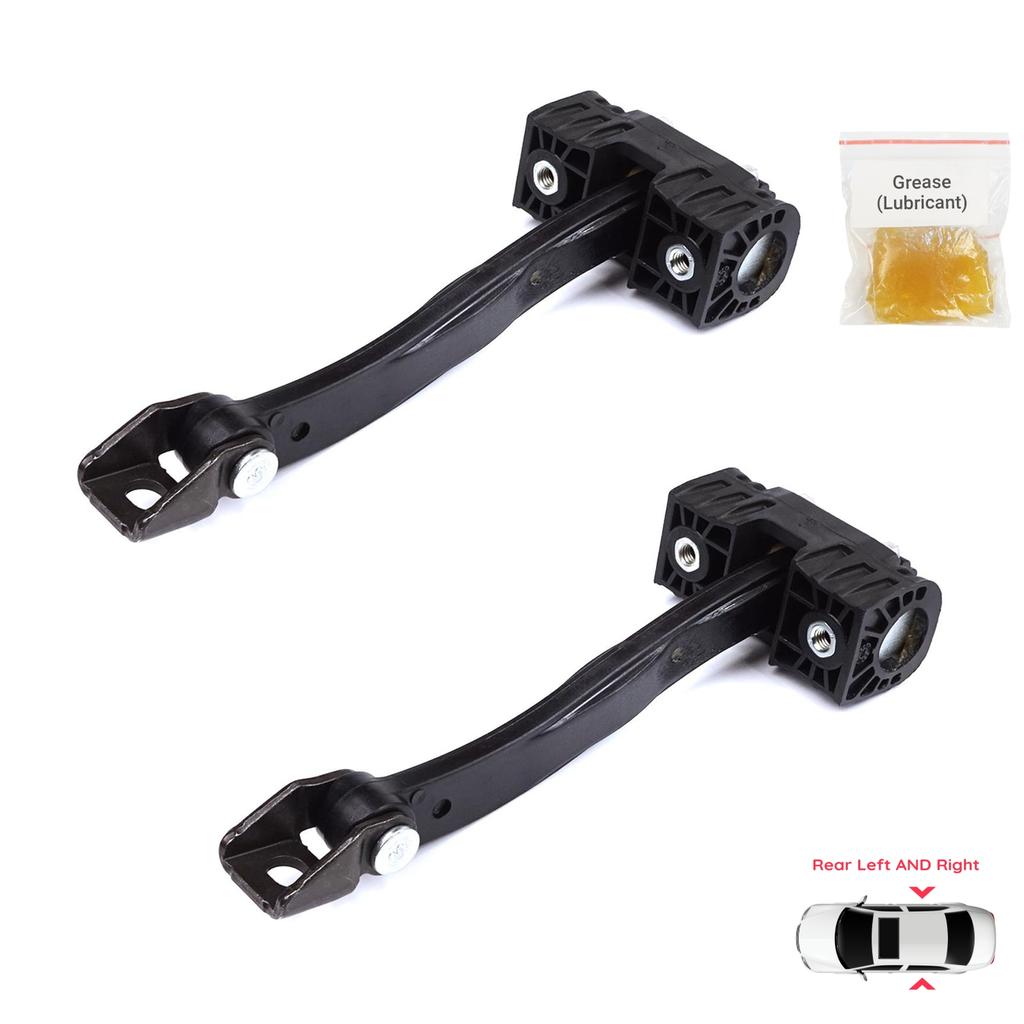BDP1401-1 2 Pieces Rear Door Stop Check Assy Limiter Strap for BMW 5 Series F10 F11 F18 LCI 2009-2017 51227182019