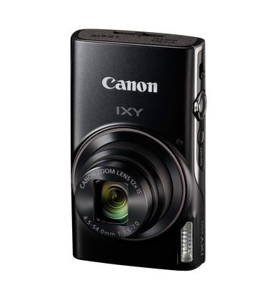 Компактная цифровая камера Canon IXY 650, 12-кратный оптический зум, совместимая с Wi-Fi, Черная (IXY650BK-A)