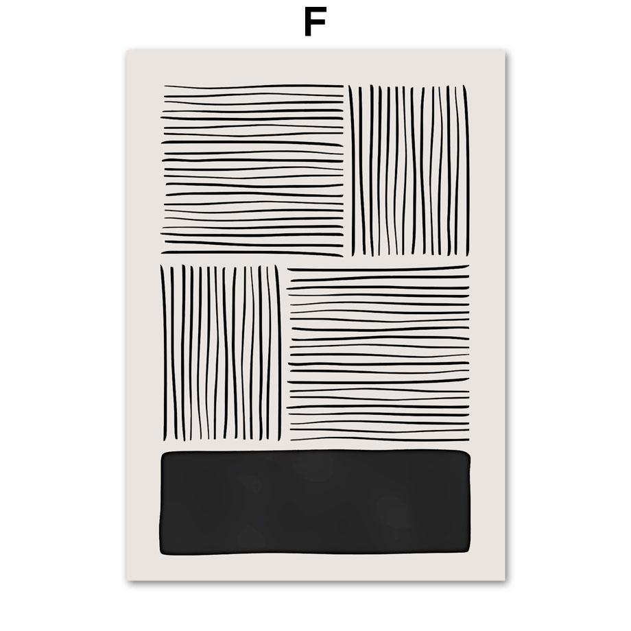 Абстрактные Бохо Радуга Ваза Растение Лист Линия Плакаты И Принты Холст Картина Скандинавские Настенные Картины Для Декора Гостиной