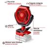 Einhell Ventilateur sans Fil GC-CF 18/110 Li-Solo PXC (18V, 3 Niveaux de Vitesse) Livré sans Batterie ni Chargeur