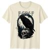 F-CAW-F Funny Crow Raven Meme Sarcastic Gothic Halloween T-Shirt Adults#19
