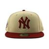 (New Era) Cap with Trendy Color Brim 59FIFTY New York Yankees [MLB 50TH ANNIVERSARY GREEN UV] NEW ERA NEW YORK YANKEES Hat 5950 (7-14 (approx. 57.7