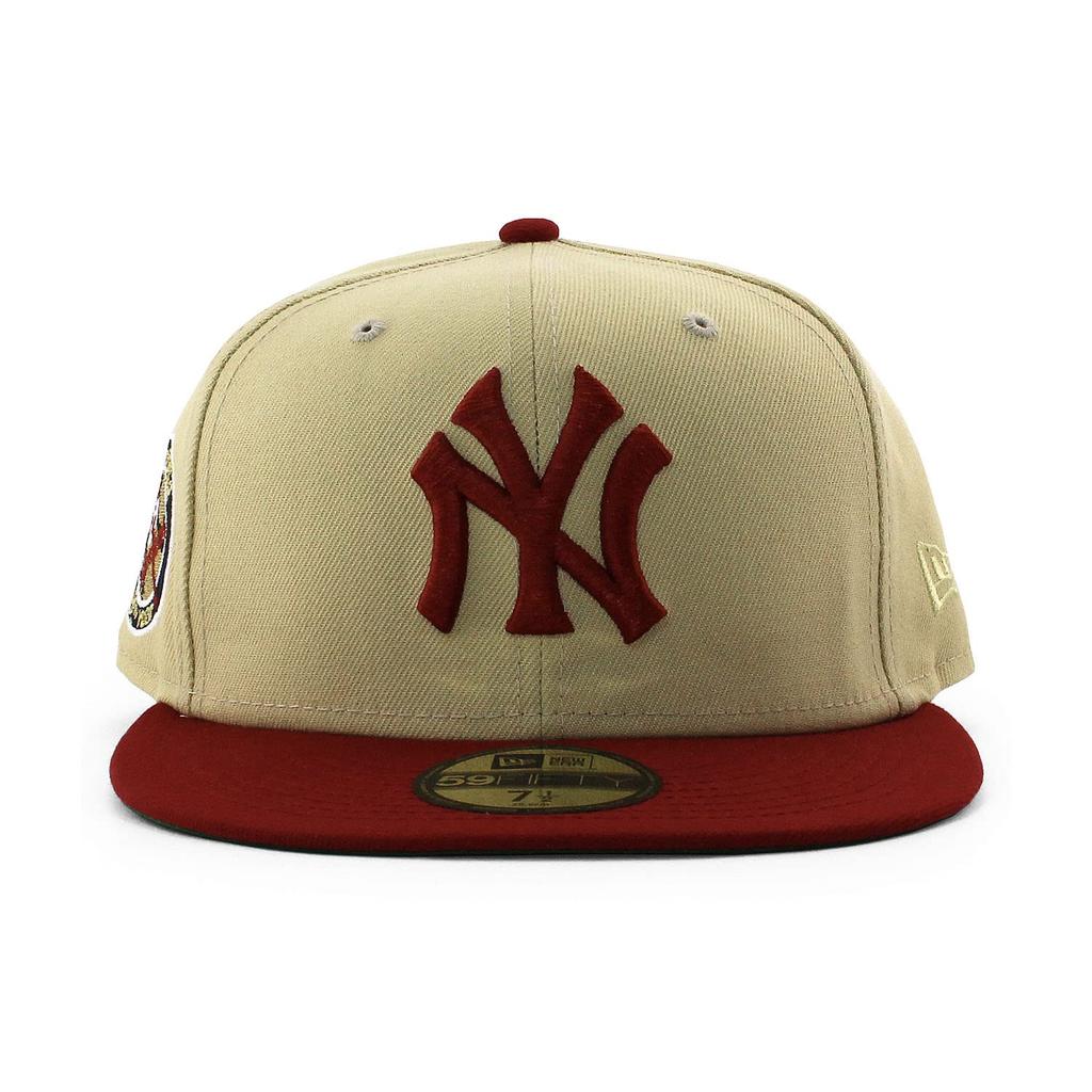 (New Era) Cap with Trendy Color Brim 59FIFTY New York Yankees [MLB 50TH ANNIVERSARY GREEN UV] NEW ERA NEW YORK YANKEES Hat 5950 (7-14 (approx. 57.7