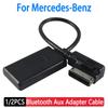 Bluetooth Car Kit for Mercedes-Benz Media Interface AUX Wireless Adapter A/B/C/E/M/S/R/W/GL/ML/SL/CLS/SLK/GLK Classes 2009-2014