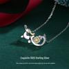 2023 Mori Style Reindeer Pendant Necklace - Holiday Gift for Girlfriend