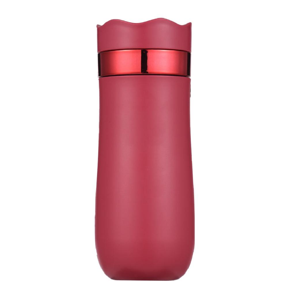 Портативная дорожная кружка френч-пресс 320 мл 11 унций из нержавеющей стали с двойными стенками с изоляцией, кофеварка для молотого кофе и