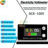 6133A DC8-100V Индикатор емкости аккумулятора ЖК Цифровой измеритель мощности Свинцово-кислотный Литиевый LiFe PO4 Тестер напряжения для Автомобиля Мотоцикла