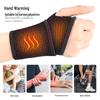 Heated Compression Wristband for Sports: Wrist Support for Badminton, Weightlifting, Rock Climbing, and More