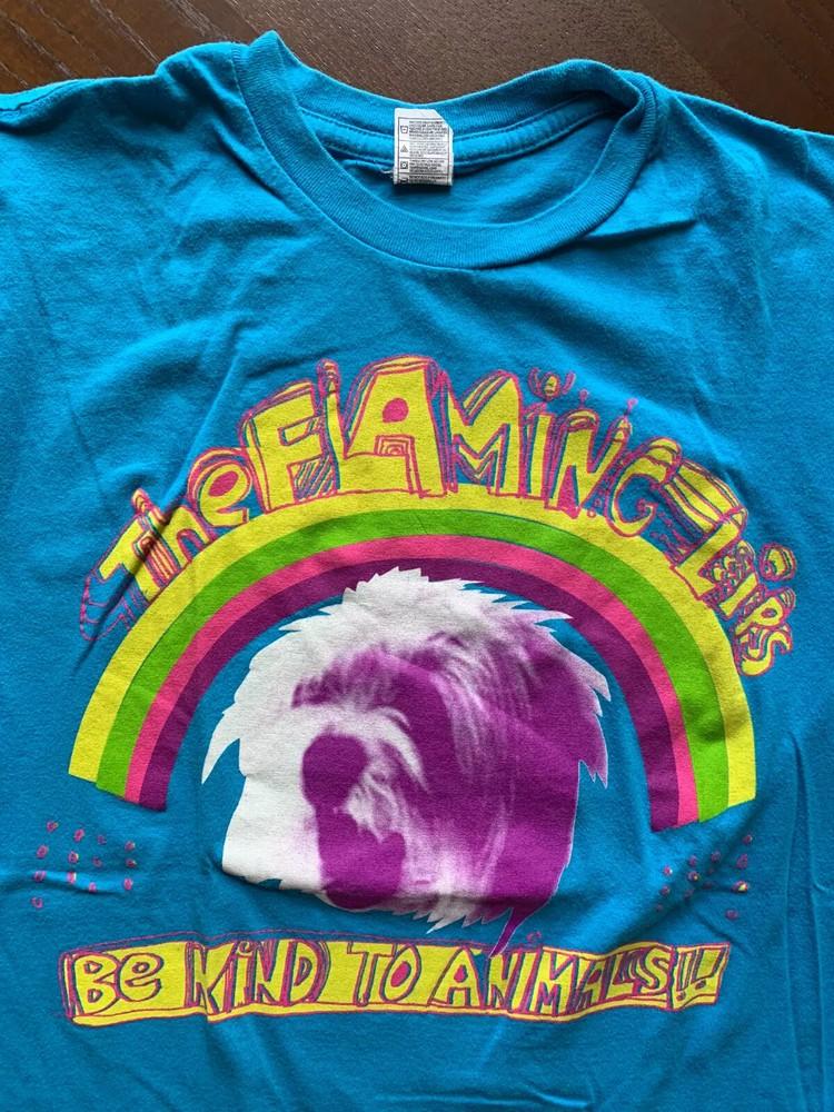 THE FLAMING LIPS Концертный тур 2011 «Будь добр к животным» Футболка YI454 Унисекс Футболка
