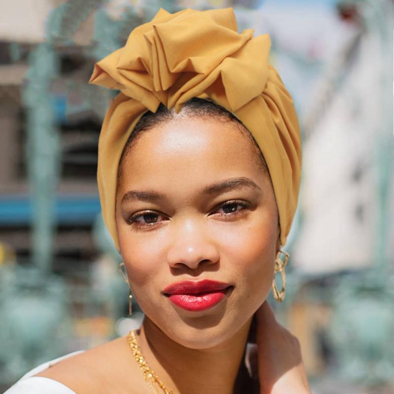 New Women Hijab Turban Solid Large Bow Head Scarf Muslim Women Scarf French Retro Flower Head Cap Hat Fashion Ladies Bandanas