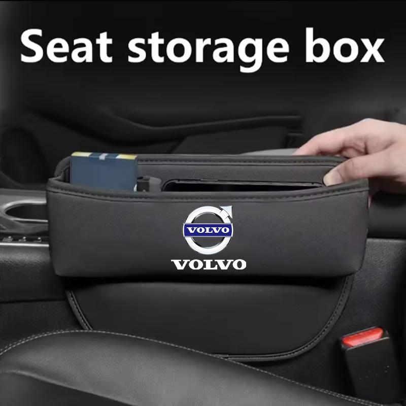 Car Seat Gap Slot Crevice Storage Box Organizer bag for Volvo XC60 S90 XC90 S60 XC40 V60 V90 S40 Volvo EX30 C40 C70 Accessories