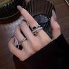 Elegant Micro-Inlaid Super Flash Ring - Women's Chic Cold Style Index Finger Ring