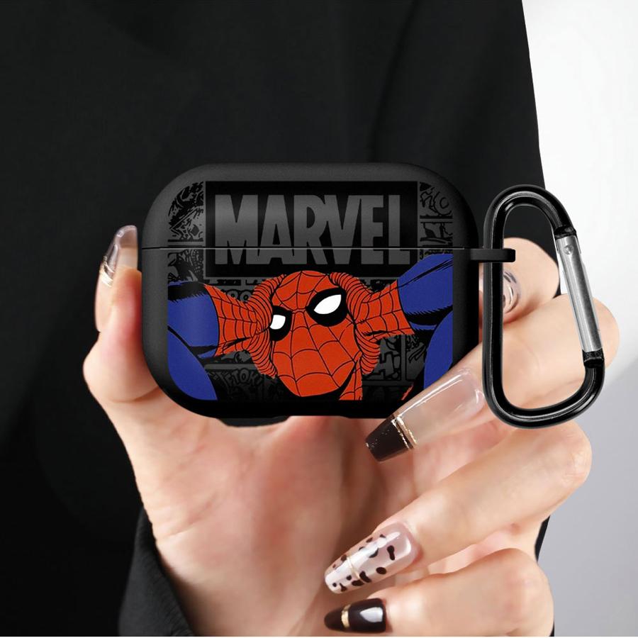 Чехол Marvel Человек-Паук для Airpods Pro3 Pro 1 4 3 Pro2 2 Мягкий Чехол-Защита для Наушников