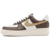 Кроссовки женские Air Force 1 07 Phantom Sesame коричневые Ironstone HM9656-001