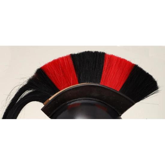 Черный шлем великого царя Леонида - подлинная копия фильма «Спарта 300» - средневековый дизайн из стали 18 калибра для коллекционеров и любителей костюмов