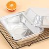 10/20/50pcs Rectangular Air Fryer Aluminum Foil Tray Aluminum Foil Tin Box  For Baking Roasting