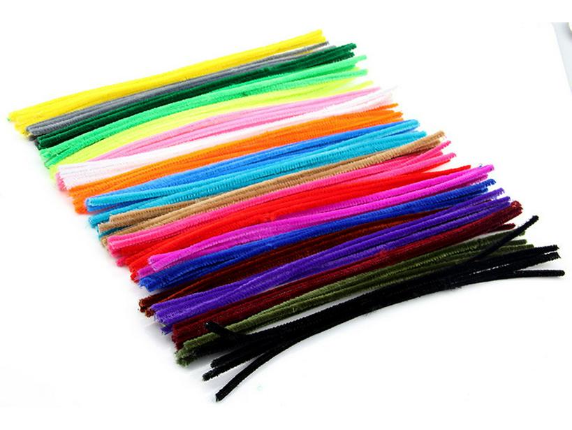 Твист палочки: Зашифрованные синельные палочки макаронных цветов для креативных поделок ручной работы для родителей и детей