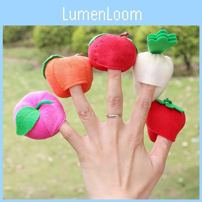 Finger Short Plush Puppet Toy With Soft Pp Cotton For Toddler Playtime