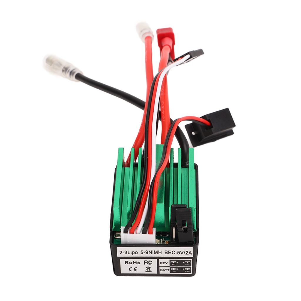 65A RC Коллекторный ESC Водонепроницаемый RC Гусеничный Корабль Модель ESC T-разъем Коллекторный ESC Запасная часть