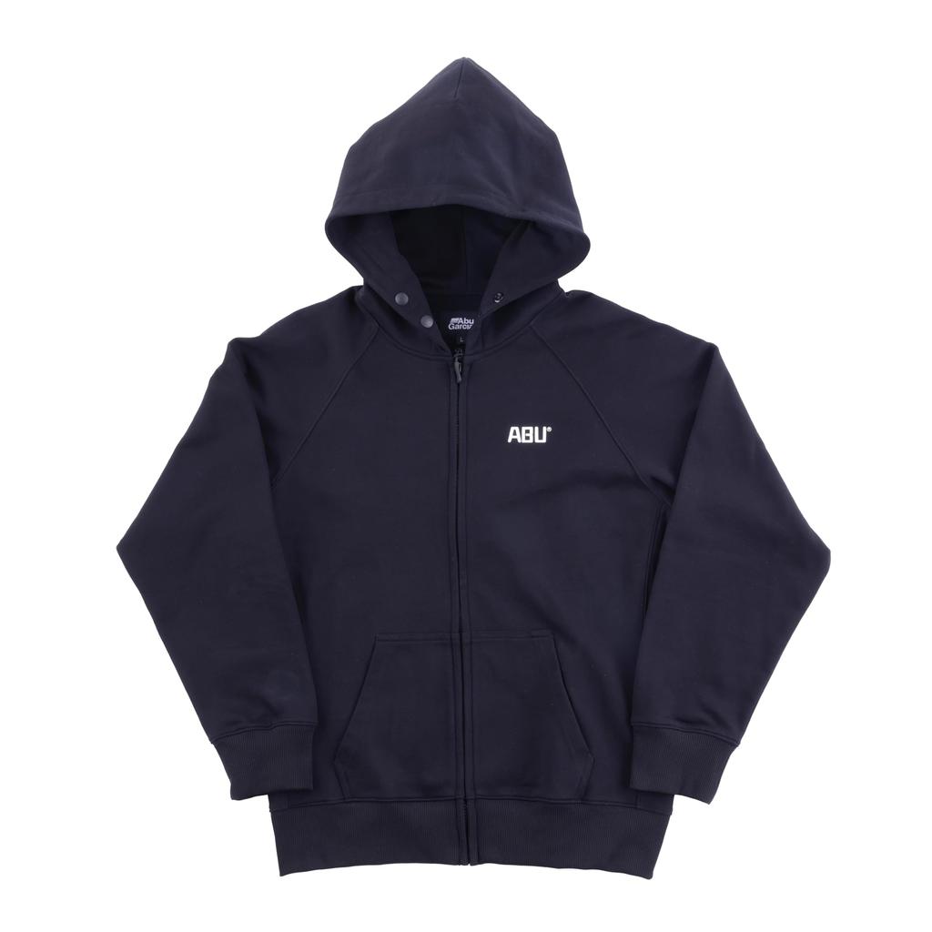Abu Garcia AMB Classic Logo Hoodie Hoodie, Black, XL, Full-Zip