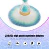 Manicure Nail Dust Brush Hourglass-shaped Nail Art Brush New Clean Up Tools  for Acrylic Nails