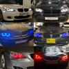 2 шт. H8 120 Вт Светодиодные ДХО «Ангельские глазки» Кольца Halo Для BMW X-серии E71 X6 2008 2009 2010 2011 2012 2013 Фары «Ангельские глазки»