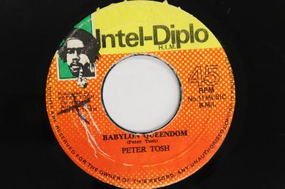 7-дюймовая пластинка ПИТЕР ТОШ - Вавилонское Королевство / Ирация none Intel Diplo 1976 Ямайка Регги, Ска и Даб Б/У