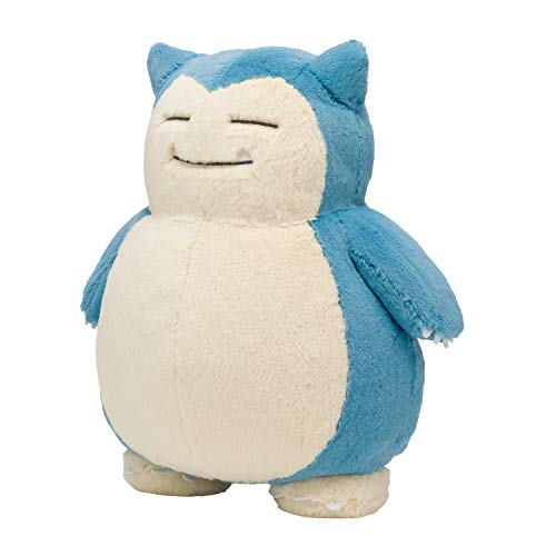 Pokemon Center Original Fluffy Hug Stuffed Toy Snorlax 42 x 36 x 16 (H x W x D: cm)