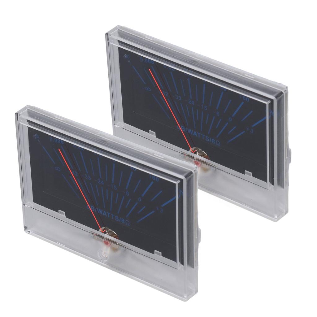 VU Meter Audio Level High Accuracy Pointer Type Digital Power Amplifier Driver with Backlit