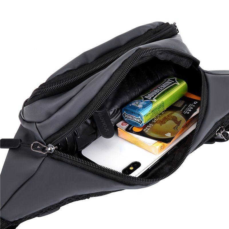 Мужская и женская поясная сумка. Многофункциональный водонепроницаемый кошелек большой емкости. Спортивная сумка для мобильного телефона. Износостойкий рабочий кошелек для монет.